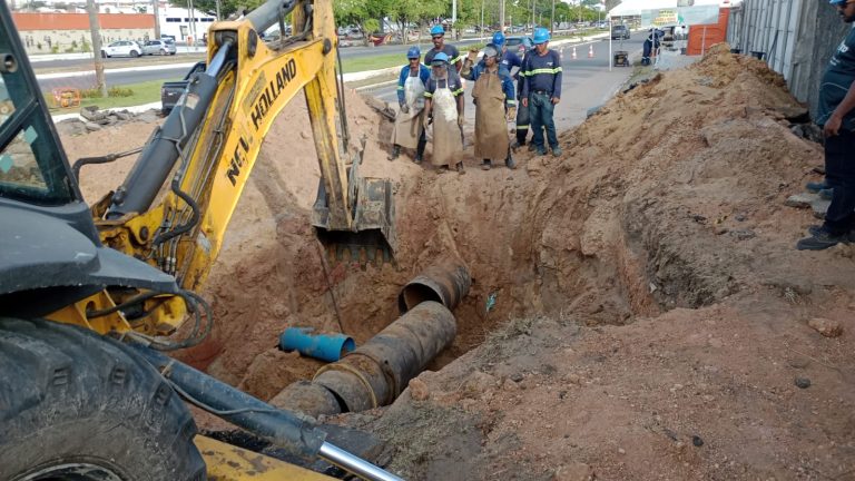 SMTT realiza alteração no trânsito na José Carlos Silva durante obra da Iguá