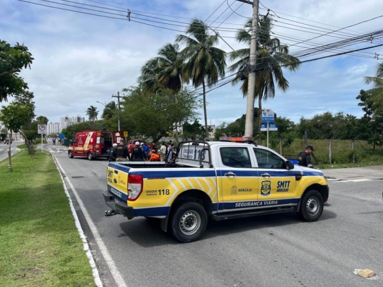 SMTT de Aracaju divulga balanço semanal com 51 sinistros de trânsito em Aracaju