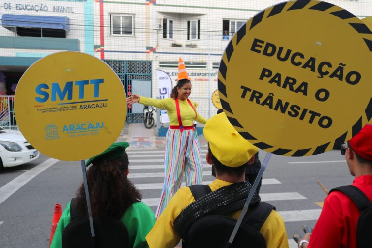 Ações educativas no trânsito marcam a volta às aulas da rede particular de ensino