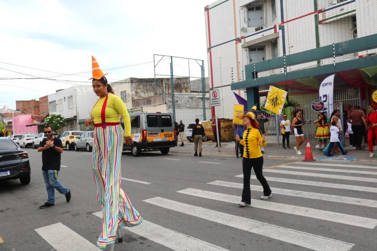 Ações educativas no trânsito marcam a volta às aulas da rede particular de ensino
