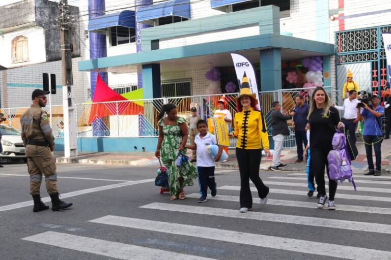 Prefeitura realiza ações de educação para o trânsito durante volta às aulas da rede municipal