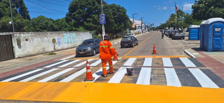 Prefeitura amplia organização do trânsito com 155 intervenções de sinalização em fevereiro