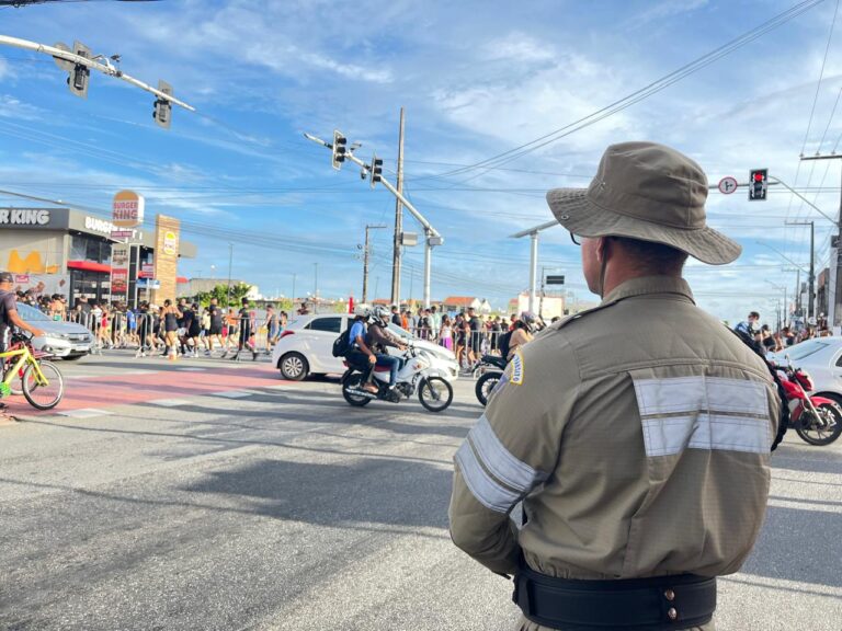 SMTT organiza trânsito durante a Corrida da Cidade e garante segurança viária