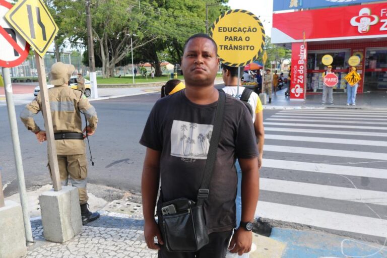 SMTT inicia série de ações educativas para conscientizar sobre o respeito à faixa de pedestres