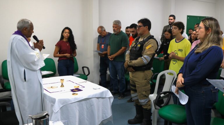 SMTT realiza missa de Páscoa e promove momento de fé, reflexão e união entre servidores