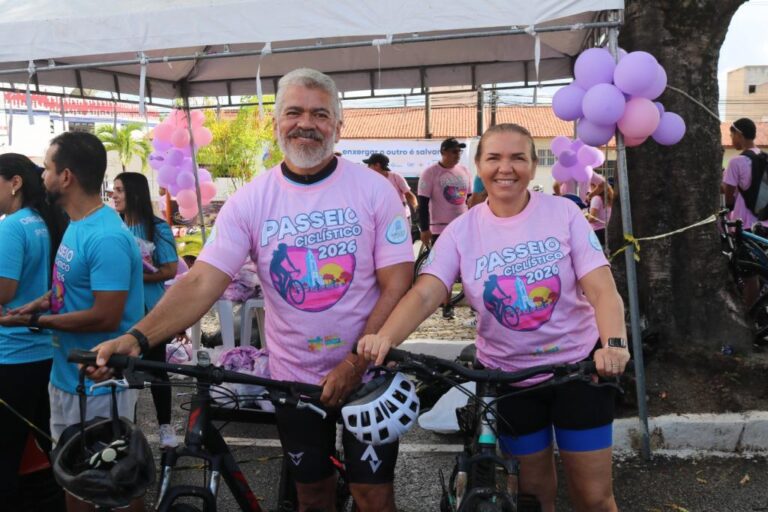 Passeio ciclístico reúne famílias, incentiva saúde e celebra Dia da Mulher e os 171 anos de Aracaju