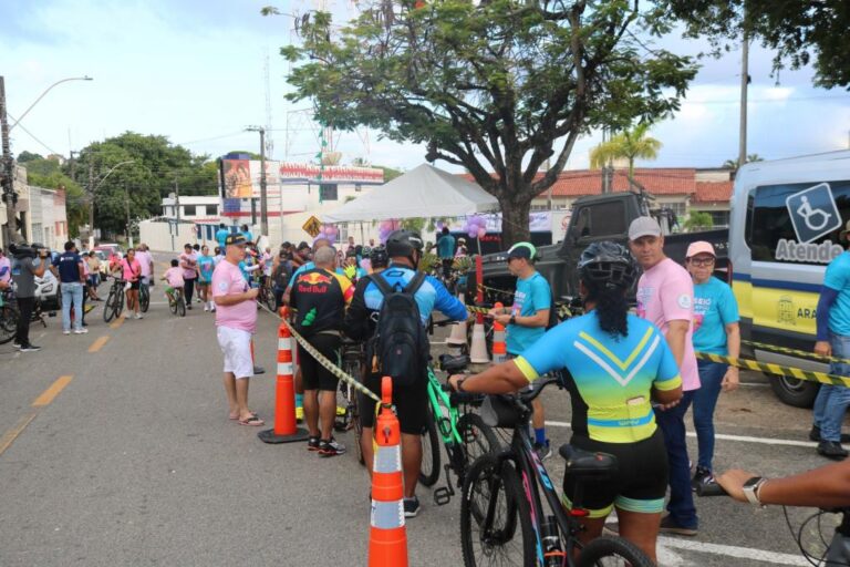 Passeio ciclístico reúne famílias, incentiva saúde e celebra Dia da Mulher e os 171 anos de Aracaju