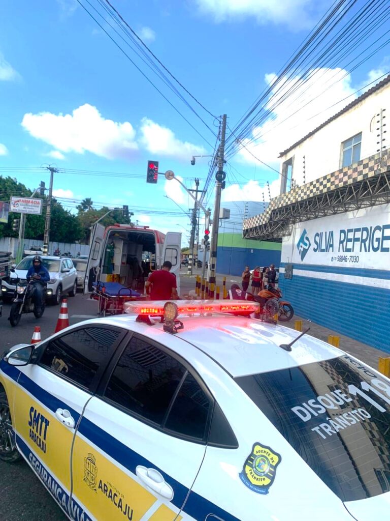 SMTT contabiliza 476 ligações e 74 sinistros de trânsito em Aracaju na última semana