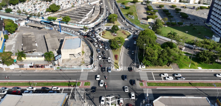 Prefeitura fará alteração viária para ampliar fluidez no cruzamento da Nova Saneamento