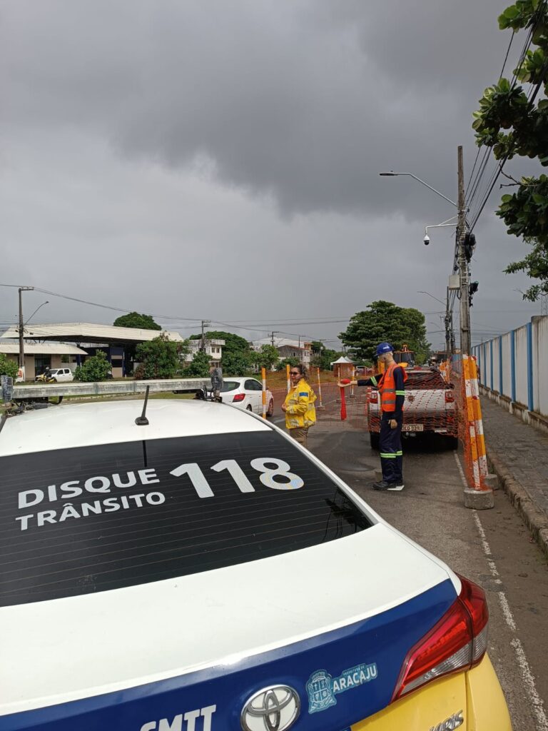 SMTT informa bloqueio temporário durante obra da Iguá na Avenida Maranhão nesta terça, 26