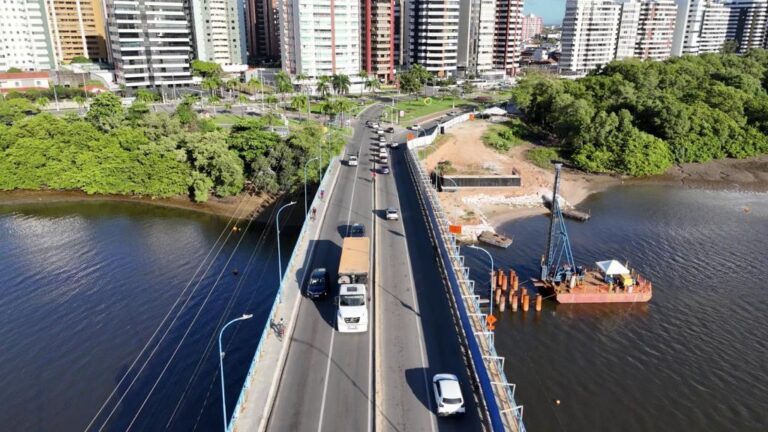 SMTT informa mudanças temporárias no trânsito da ponte Godofredo Diniz neste domingo, 31