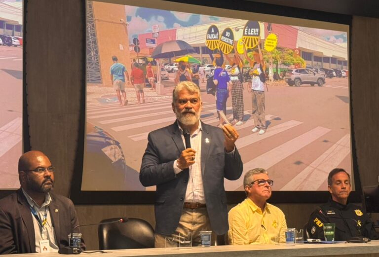 Sinistros envolvendo motociclistas é tema de roda de conversa na abertura do Maio Amarelo 2026