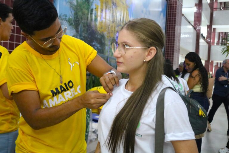 Sinistros envolvendo motociclistas é tema de roda de conversa na abertura do Maio Amarelo 2026