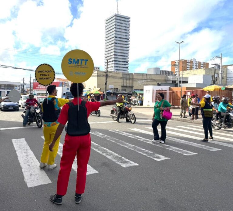 SMTT inicia Forró na Faixa com ações educativas sobre respeito à faixa de pedestres