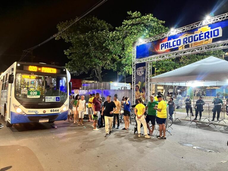 Esquema especial da SMTT facilita acesso do público ao Forró Caju no Santos Dumont