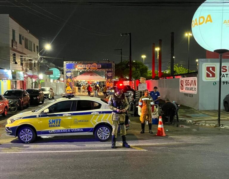 SMTT garante trânsito organizado durante segunda noite do Forró Caju no Augusto Franco