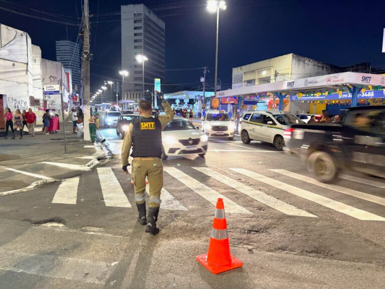 Penúltima noite do Forró Caju tem trânsito organizado e mobilidade garantida pela SMTT
