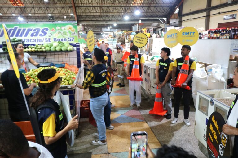 SMTT inicia programação da Semana Municipal do Trânsito com conscientização sobre riscos da embriaguez ao volante