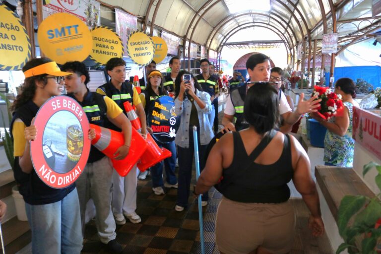 SMTT inicia programação da Semana Municipal do Trânsito com conscientização sobre riscos da embriaguez ao volante