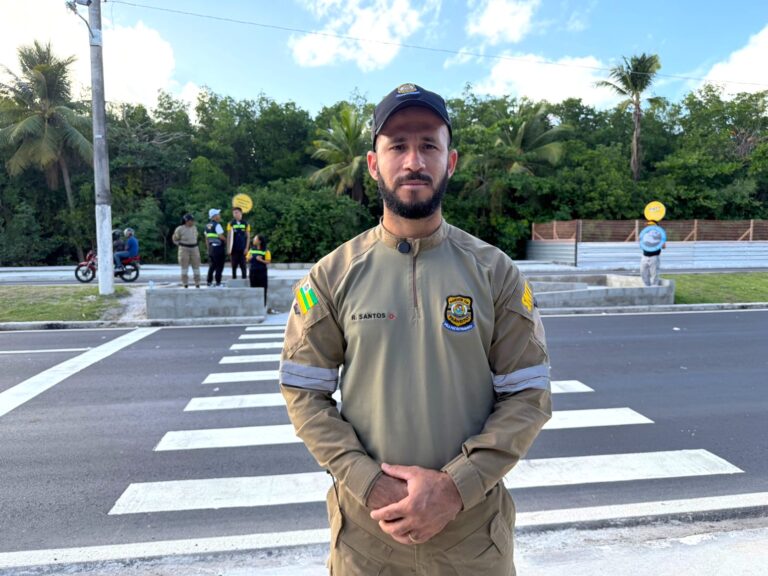 SMTT leva conscientização sobre travessia segura à avenida Beira Mar