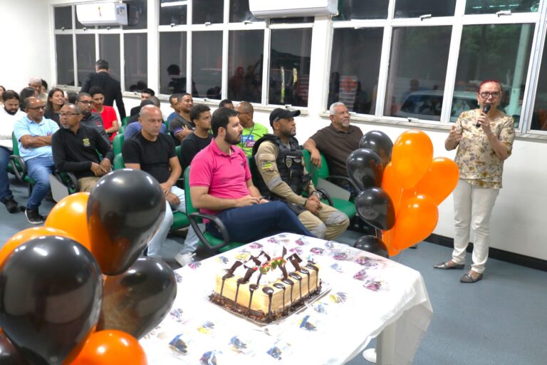Servidores da SMTT são homenageados em celebração pelo Dia dos Pais