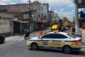 SMTT organiza trânsito durante reparo emergencial em tubulação na rua Mariano Salmeron