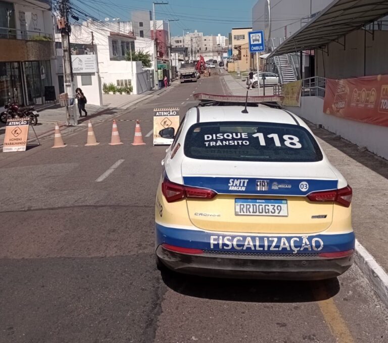 SMTT organiza trânsito na Nelson Hungria em virtude de obra da Iguá