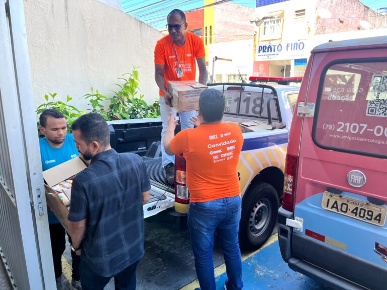 Prefeitura inicia distribuição de alimentos arrecadados na Corrida Trânsito Vivo