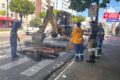 SMTT orienta condutores durante reparo na Av. Gonçalo Rollemberg Leite
