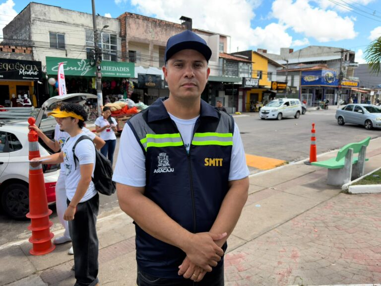 Semana Nacional de Trânsito: SMTT em Movimento promove blitz educativa no bairro Santos Dumont