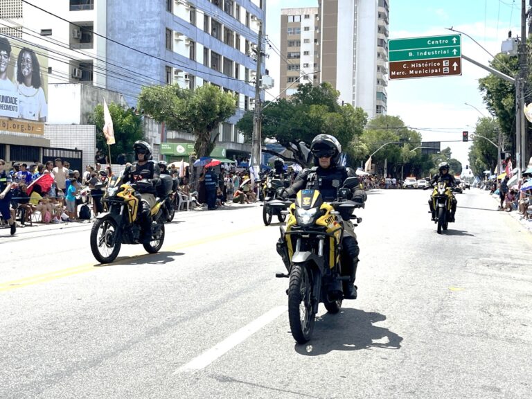 SMTT garante organização do trânsito e segurança viária durante desfile de 7 de Setembro