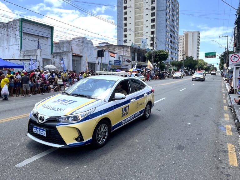SMTT garante organização do trânsito e segurança viária durante desfile de 7 de Setembro
