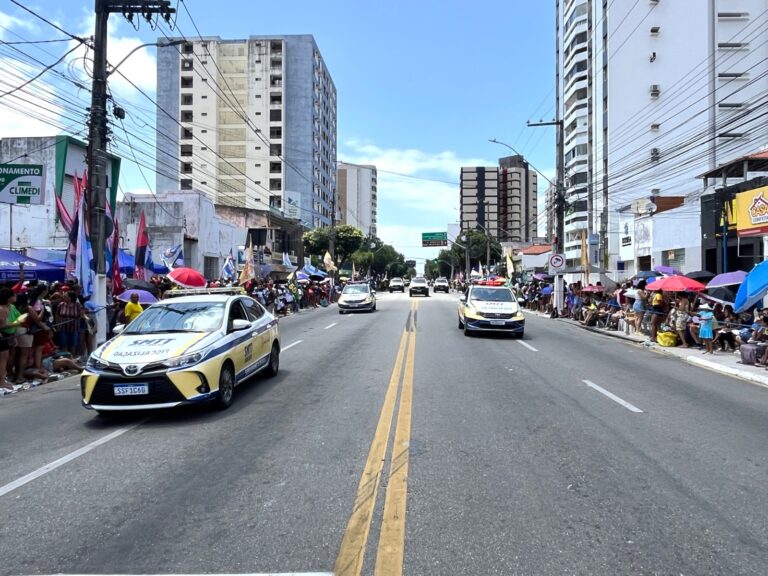 SMTT garante organização do trânsito e segurança viária durante desfile de 7 de Setembro