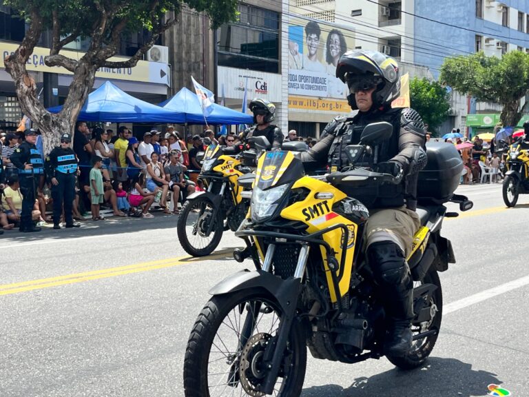 SMTT garante organização do trânsito e segurança viária durante desfile de 7 de Setembro