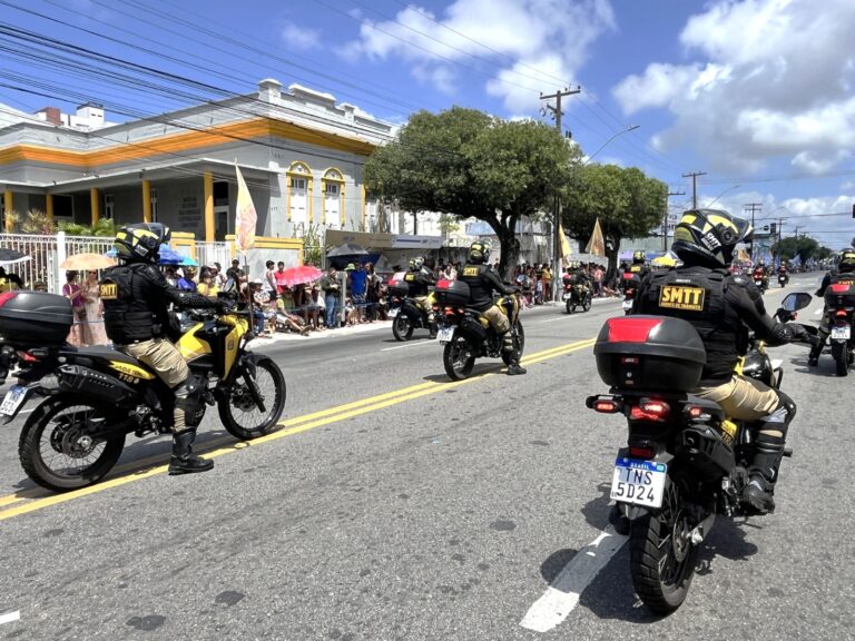 SMTT garante organização do trânsito e segurança viária durante desfile de 7 de Setembro