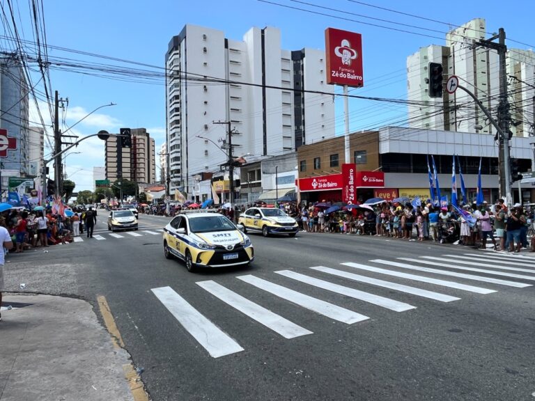 SMTT garante organização do trânsito e segurança viária durante desfile de 7 de Setembro