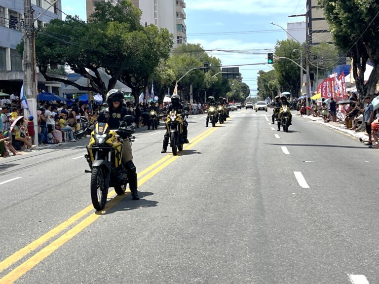 SMTT garante organização do trânsito e segurança viária durante desfile de 7 de Setembro