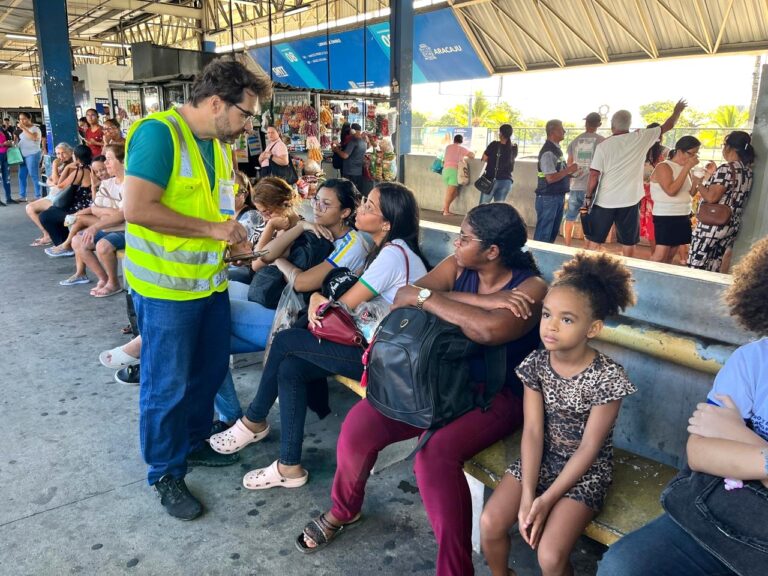 Plano de Mobilidade Urbana: usuários do transporte público participam de pesquisa sobre os terminais de integração