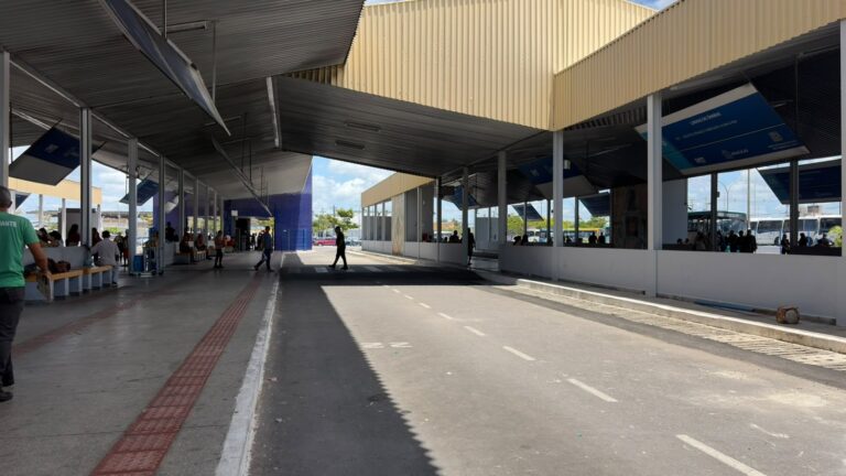 Reforma do Terminal do Mercado altera plataformas de ônibus a partir desta segunda, 12
