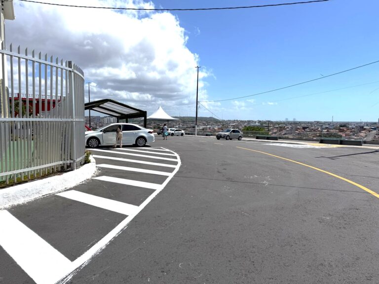 Prefeitura realiza sinalização viária nas imediações do Santuário São Judas Tadeu
