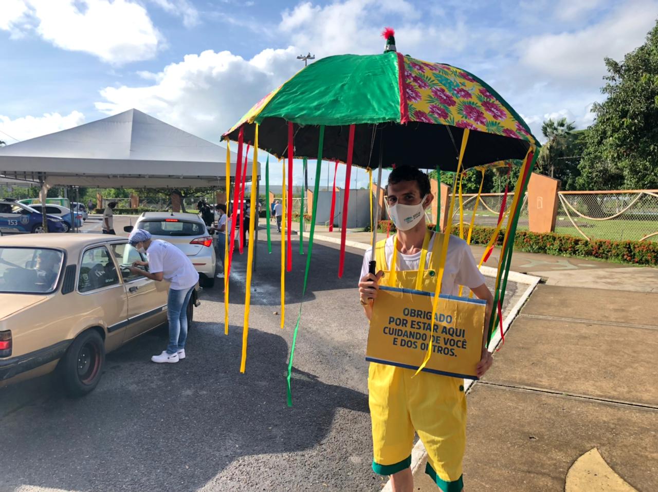 Maio Amarelo: SMTT promove ação educativa no drive-thru do Parque da Sementeira - SMTT Aracaju