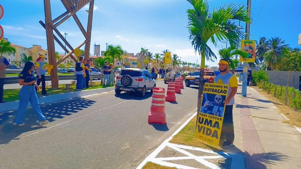Prefeitura de Aracaju promove semana de atividades educativas sobre segurança no trânsito - SMTT Aracaju