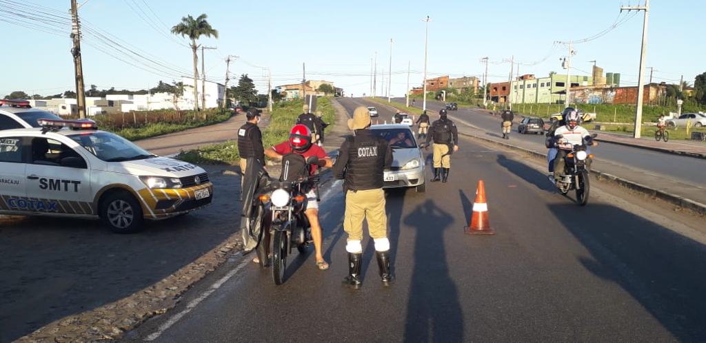 SMTT reforça fiscalização do transporte irregular de passageiros em parceria - SMTT Aracaju