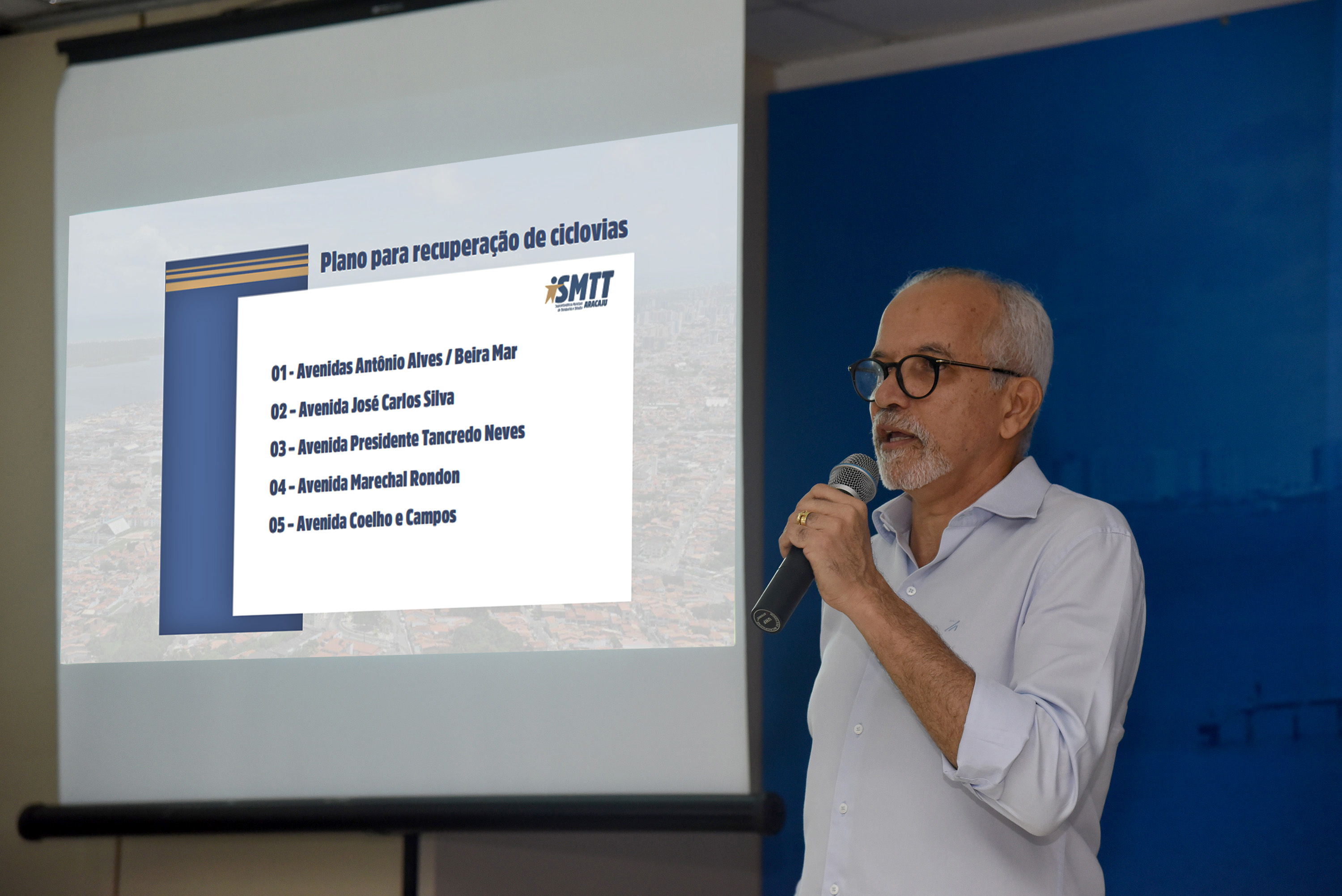 Edvaldo anuncia Plano de Recuperação das Ciclovias de Aracaju - SMTT Aracaju