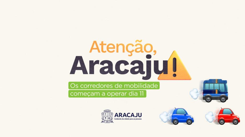 Prefeitura lança campanha de conscientização para uso dos corredores de ônibus - SMTT Aracaju
