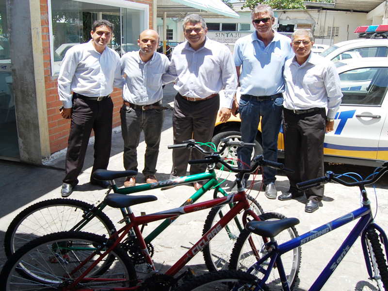 Construtoras firmam parceria e doam bicicletas à SMTT - SMTT Aracaju