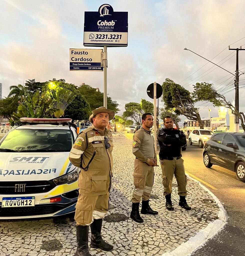 Corrida Cidade de Aracaju: SMTT inicia bloqueio na noite desta quarta-feira, 26, para a montagem da estrutura do evento - SMTT Aracaju