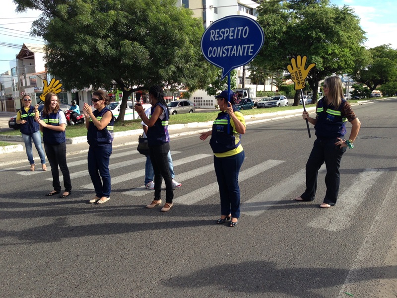 RESPEITE A FAIXA, RESPEITE A VIDA! - SMTT Aracaju