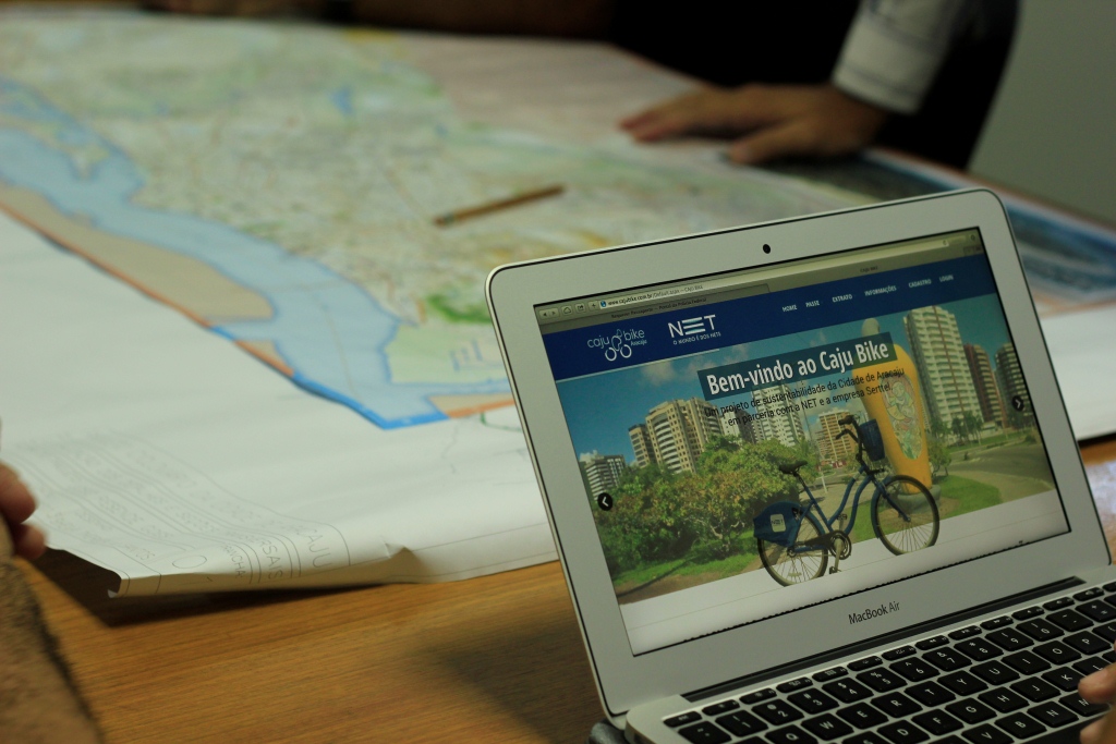 Caju Bike: estudos de ampliação do serviço contam com a participação de ONG e universidade particular - SMTT Aracaju