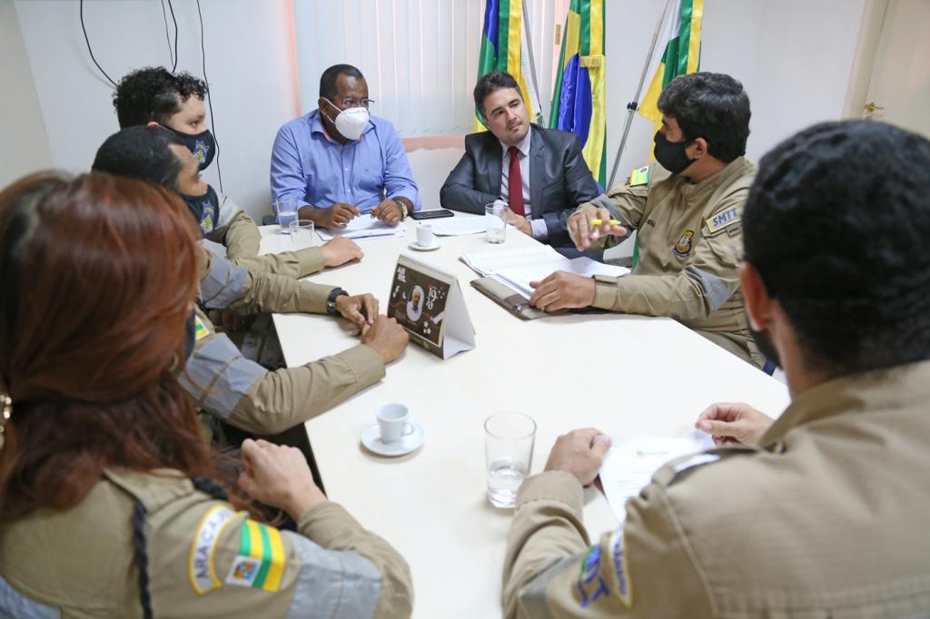 Comissão de Negociação recebe Sindicato dos Agentes de Trânsito - SMTT Aracaju